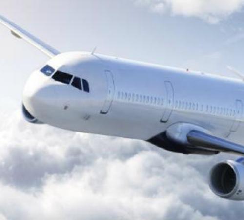aeroplane flying in the sky