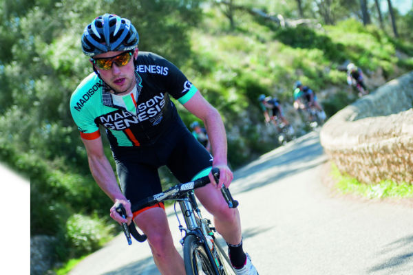 British cyclist Peter Hawkins