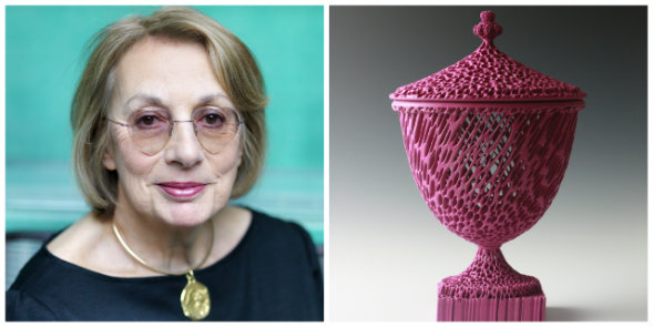 Nina Campbell and Eden Sassoon urn