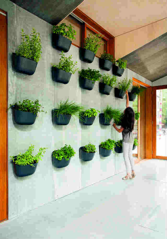 girl planting indoors