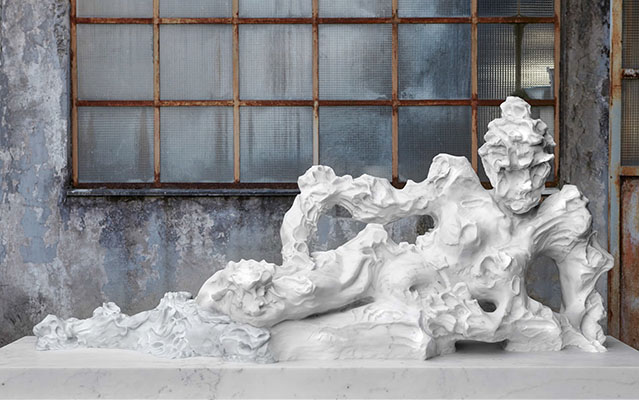 Kevin Francis Gray, Reclining Nude I, 2016