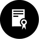 An image for a certificate