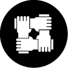 Hands holding each other