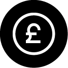 A pound sterling sign