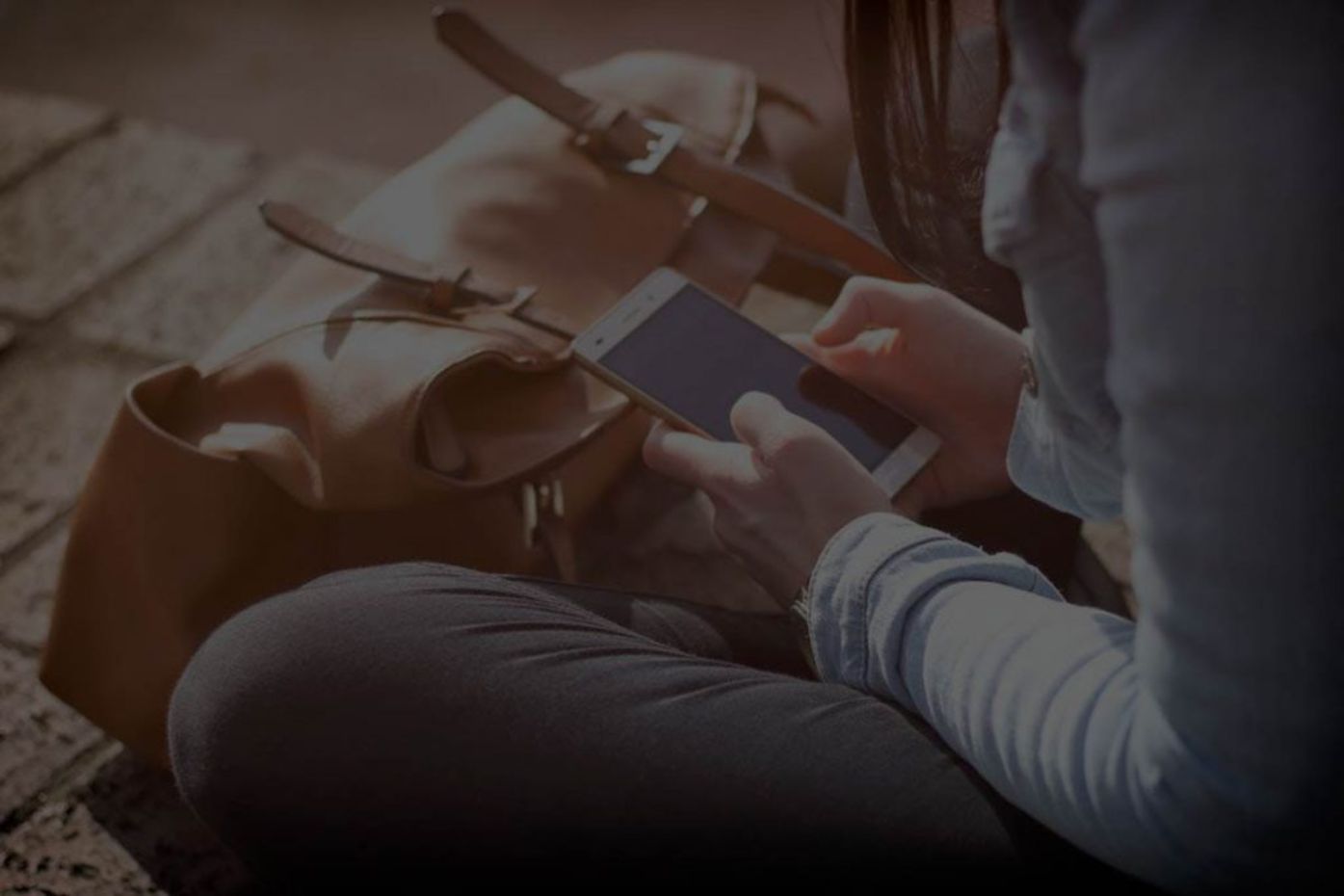 smartphone in hand