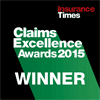 Insurance Time Claims Excellence Awards 2015 winner