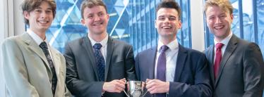 exeter university winners of Hiscox challenge