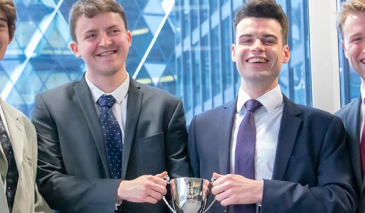 exeter university winners of Hiscox challenge