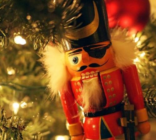 toy soldier antique christmas decoration