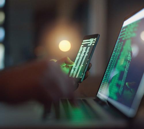 computer and phone code