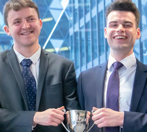 exeter university winners of Hiscox challenge