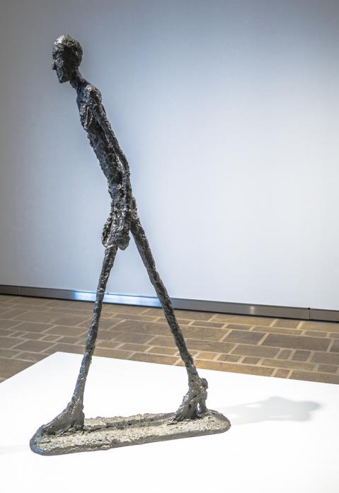 L'homme qui marche I sculpture by Alberto Giacometti
