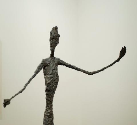 L'Homme Au Doigt sculpture by Alberto Giacometti