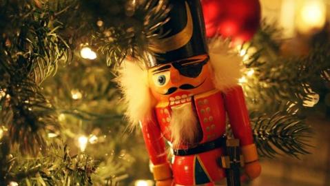 toy soldier antique christmas decoration