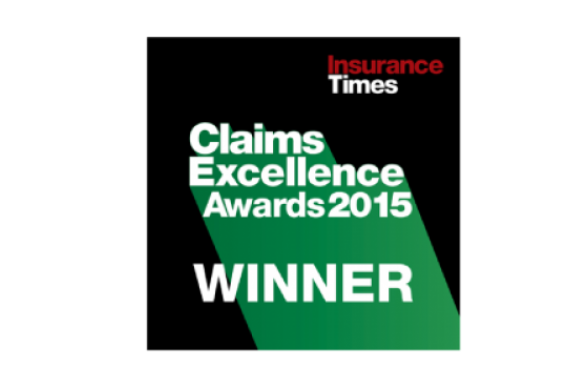 Insurance Times Claims Excellence Awards 2015 winner