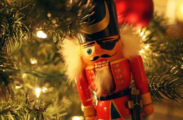 toy soldier antique christmas decoration