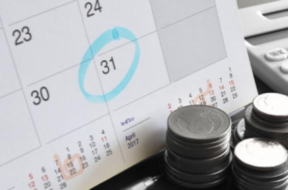 Marked calendar