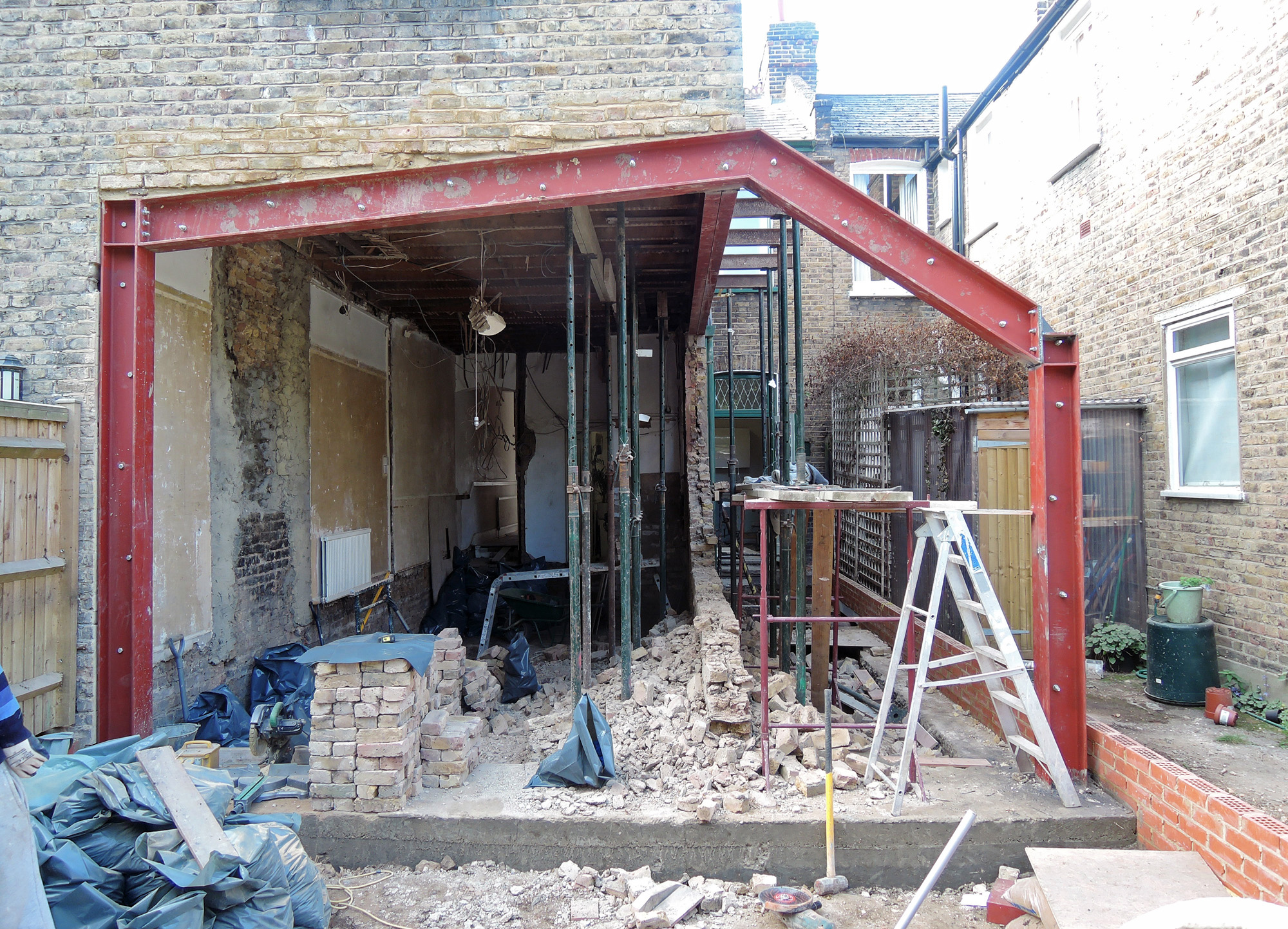 Taper House before - Mustard Architects