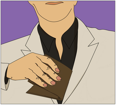 illustration of wallet