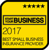 Winner Best Small Business Insurer 2017