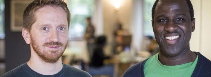 albert marshall and ian masters, founders of quiztix