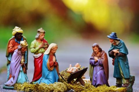 Nativity scene Christmas decoration