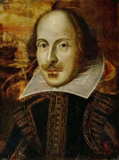 Forged portrait of William Shakespeare